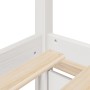 Bettgestell mit Schubladen aus weißem Kiefernholz 160x200 cm von , Betten und Lattenroste - Ref: Foro24-3282343, Preis: 335,7...