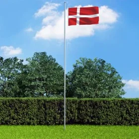 Denmark flag 90x150 cm by vidaXL, Flags and windsocks - Ref: Foro24-146042, Price: 13,47 €, Discount: %
