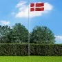 Dänemark-Flagge 90x150 cm von vidaXL, Fahnen und Windsäcke - Ref: Foro24-146042, Preis: 13,47 €, Rabatt: %
