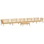 Garten-Palettensofa-Set, 6-teilig, Massivholz aus Akazie von , Outdoor-Sofas - Ref: Foro24-3209315, Preis: 671,25 €, Rabatt: %
