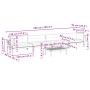 Set of garden pallet sofas and cushions 5 pieces acacia wood by , Outdoor sofas - Ref: Foro24-3209381, Price: 892,24 €, Disco...
