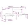 Mittlere Palettensofas für den Garten und 2 Stück Akazienholzkissen. von , Outdoor-Sofas - Ref: Foro24-3209360, Preis: 369,82...