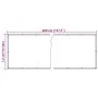 Sichtschutzzaun aus PVC in Grau mit Steinoptik 400x120 cm von , Zaunpaneele - Ref: Foro24-4005533, Preis: 31,13 €, Rabatt: %