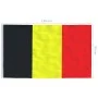 Belgien-Flagge 90x150 cm von vidaXL, Fahnen und Windsäcke - Ref: Foro24-146040, Preis: 13,78 €, Rabatt: %