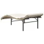 Liegestühle mit Kissen, 2 Stück, aus synthetischem Rattan in Beige. von , Liegen - Ref: Foro24-3277304, Preis: 249,76 €, Raba...