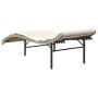 Liegestühle mit Kissen, 2 Stück, aus synthetischem Rattan in Beige. von , Liegen - Ref: Foro24-3277304, Preis: 194,70 €, Raba...