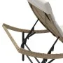 Liegestühle mit Kissen, 2 Stück, aus synthetischem Rattan in Beige. von , Liegen - Ref: Foro24-3277304, Preis: 249,76 €, Raba...