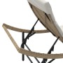 Liegestühle mit Kissen, 2 Stück, aus synthetischem Rattan in Beige. von , Liegen - Ref: Foro24-3277304, Preis: 194,70 €, Raba...