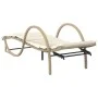 Liegestühle mit Kissen, 2 Stück, aus synthetischem Rattan in Beige. von , Liegen - Ref: Foro24-3277310, Preis: 273,25 €, Raba...
