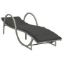 Sun loungers with cushions 2 units light gray synthetic rattan by , Loungers - Ref: Foro24-3277312, Price: 273,22 €, Discount: %