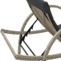 Liegestühle mit Kissen, 2 Stück, aus hellem grauem Kunststoff-Rattan. von , Liegen - Ref: Foro24-3277312, Preis: 277,43 €, Ra...