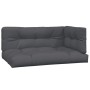 Garden pallet sofa set with 3-piece acacia wood cushions. by , Outdoor sofas - Ref: Foro24-3209445, Price: 516,83 €, Discount: %