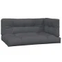 Garten-Palettensofa-Set mit 3-teiligen Kissen aus Akazienholz. von , Outdoor-Sofas - Ref: Foro24-3209445, Preis: 498,12 €, Ra...