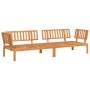 Ecksofas aus 2 Stück massivem Akazienholz-Paletten für den Garten von , Outdoor-Sofas - Ref: Foro24-3209432, Preis: 321,86 €,...