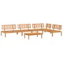 Garten-Palettensofaset 5-teilig Massivholz Akazie von , Outdoor-Sofas - Ref: Foro24-3209430, Preis: 598,14 €, Rabatt: %