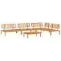 Set of 5-piece garden pallet sofas made of solid acacia wood by , Outdoor sofas - Ref: Foro24-3209430, Price: 563,11 €, Disco...