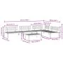 Set of 5-piece garden pallet sofas made of solid acacia wood by , Outdoor sofas - Ref: Foro24-3209430, Price: 563,11 €, Disco...