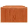 Soporte de monitor madera maciza pino marrón cera 50x27x15 cm de , Muebles TV - Ref: Foro24-847164, Precio: 21,14 €, Descuent...