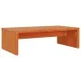 Soporte de monitor madera maciza pino marrón cera 50x27x15 cm de , Muebles TV - Ref: Foro24-847164, Precio: 21,14 €, Descuent...