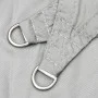 100% light gray 2x2 m polyester oxford sail canopy by , Umbrellas - Ref: Foro24-4000399, Price: 23,12 €, Discount: %