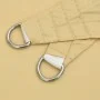 100% polyester oxford sail shade in sand color, 5x5 m. by , Umbrellas - Ref: Foro24-4000414, Price: 76,38 €, Discount: %