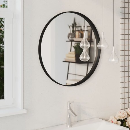 Espejo de pared negro 60 cm | Foro24.es | Tu tienda online para hogar, jardín y más Foro24.es
