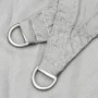 100% light gray 4x3 m polyester oxford sail canopy by , Umbrellas - Ref: Foro24-4000545, Price: 46,27 €, Discount: %