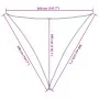 Toldo de vela poliéster oxford 100% gris claro 3,6x3,6x3,6 m de , Sombrillas - Ref: Foro24-4000913, Precio: 28,41 €, Descuent...