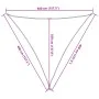 Toldo de vela poliéster oxford 100% gris claro 4x4x4 m de , Sombrillas - Ref: Foro24-4000918, Precio: 30,33 €, Descuento: %