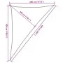 Polyester oxford 100% sand-colored sail canopy 4x5x6.4 m by , Umbrellas - Ref: Foro24-4000945, Price: 41,61 €, Discount: %