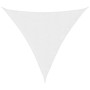 Toldo de vela poliéster oxford 100% blanco 2x2x2 m
