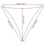 Segel aus 100% weißem Oxford-Polyesterstoff, 2x2x2 m. von , Sonnenschirme - Ref: Foro24-4001004, Preis: 17,68 €, Rabatt: %