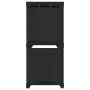 5-cube black fabric shelf 103x30x72.5 cm by vidaXL, Bookcases and shelves - Ref: Foro24-322602, Price: 19,57 €, Discount: %
