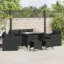 6-piece garden sofa set with black synthetic rattan cushions by , Garden sets - Ref: Foro24-3213549, Price: 496,78 €, Discoun...