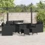 Set de sofás de jardín 6 piezas y cojines ratán sintético negro de , Conjuntos de jardín - Ref: Foro24-3213549, Precio: 451,9...