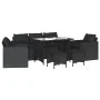 Set de sofás de jardín 6 piezas y cojines ratán sintético negro de , Conjuntos de jardín - Ref: Foro24-3213549, Precio: 497,8...