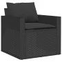 6-piece garden sofa set with black synthetic rattan cushions by , Garden sets - Ref: Foro24-3213549, Price: 496,78 €, Discoun...