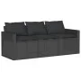 6-piece garden sofa set with black synthetic rattan cushions by , Garden sets - Ref: Foro24-3213549, Price: 496,78 €, Discoun...