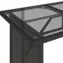 Gartensofa-Set, 6-teilig, mit schwarzen Kissen aus synthetischem Rattan. von , Gartensets - Ref: Foro24-3213549, Preis: 497,8...