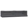Garten-Palettensofa-Set mit 4-teiligen Akazienholz-Kissen. von , Outdoor-Sofas - Ref: Foro24-3209451, Preis: 702,66 €, Rabatt: %
