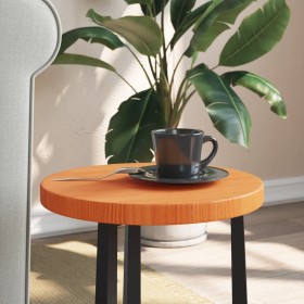 Solid pine wood round table top in brown Ø30x2.5 cm by , Table tops - Ref: Foro24-847124, Price: 15,23 €, Discount: %