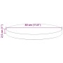 Solid pine wood round table top in brown Ø30x2.5 cm by , Table tops - Ref: Foro24-847124, Price: 15,23 €, Discount: %