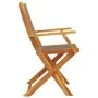Gartenstühle 2 Stück Massivholz Akazie Polypropylen Grau von , Gartenstühle - Ref: Foro24-367667, Preis: 139,55 €, Rabatt: %