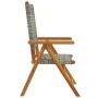 8 Stück verstellbare Gartenstühle aus PE-Rattan und massivem Holz in Grau. von , Gartenstühle - Ref: Foro24-3214525, Preis: 5...