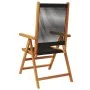 Sillas de jardín reclinables 8 uds madera maciza acacia negro de , Sillas de jardín - Ref: Foro24-3214531, Precio: 647,24 €, ...