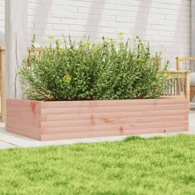 Solid Douglas fir wood planter 110x60x23 cm by , Pots and planters - Ref: Foro24-847241, Price: 73,75 €, Discount: %