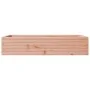 Solid Douglas fir wood planter 110x60x23 cm by , Pots and planters - Ref: Foro24-847241, Price: 73,75 €, Discount: %