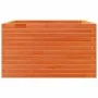 Solid pine wood planter in brown wax 80x80x45.5 cm by , Pots and planters - Ref: Foro24-847260, Price: 143,28 €, Discount: %