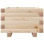 Solid pine wood planter 40x40x26.5 cm by , Pots and planters - Ref: Foro24-847288, Price: 55,84 €, Discount: %