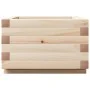 Solid pine wood planter 40x40x26.5 cm by , Pots and planters - Ref: Foro24-847288, Price: 55,84 €, Discount: %